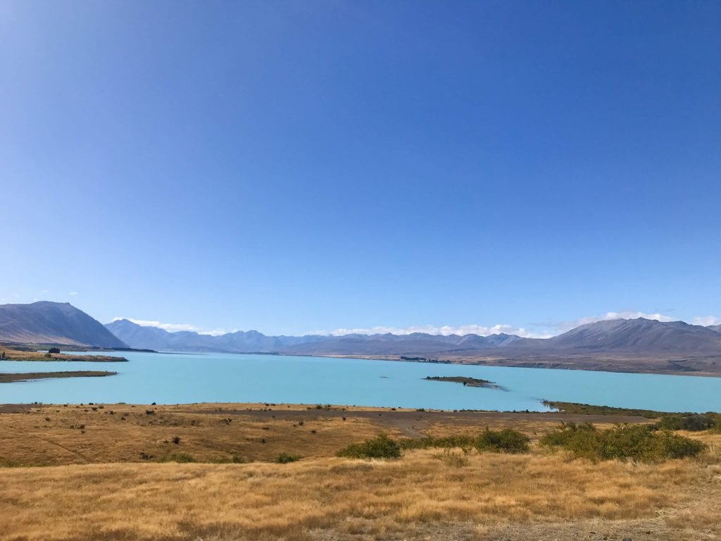 a photo from the peninsula walk a awesome option when looking for what to do in lake tekapo 