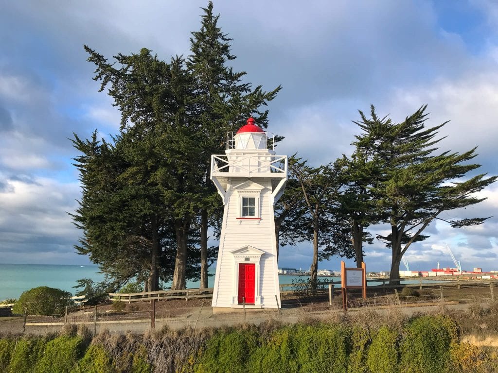 an iconic photo of a lighthouse one of the best things to do in Timaru 