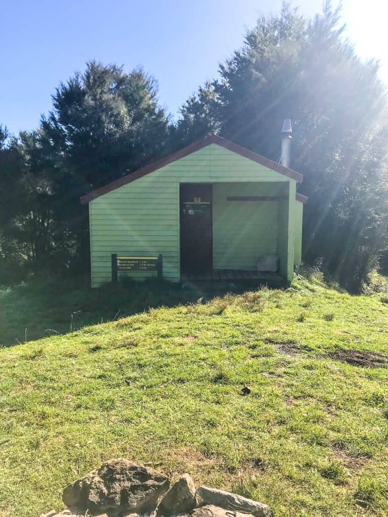 A photo of browning hut on the way to one of my favourite walks in nelson