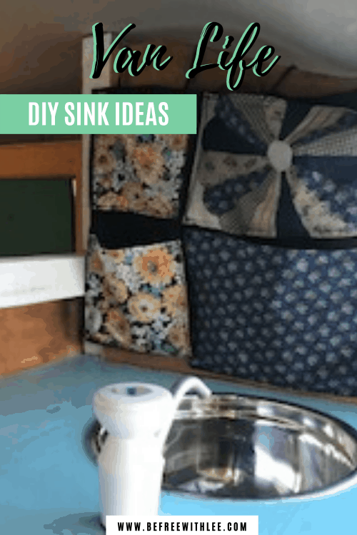 Campervan Sink Ideas With Foldable Tap