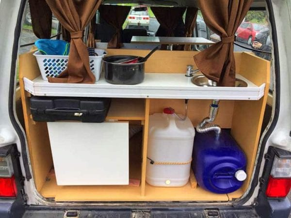 3 of the best campervan sink ideas for beginners - Befreewithlee
