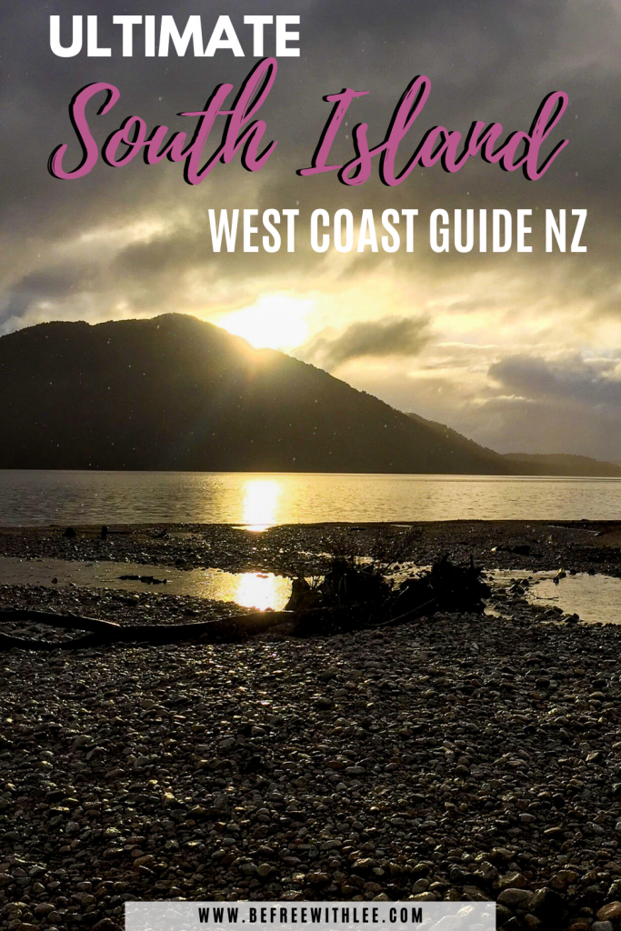 another pinterest image of this article on the west coast south island