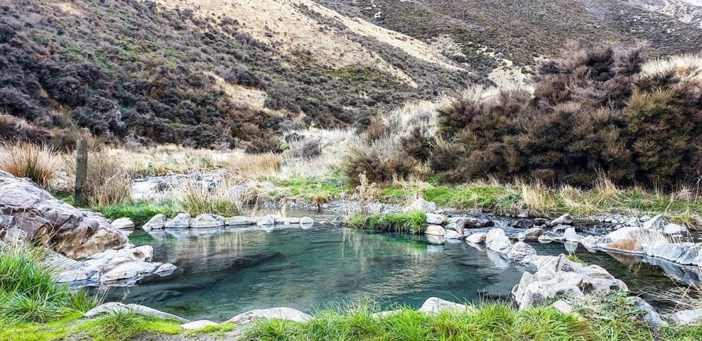 a photo of the secret hot pools one of the best things to do in hanmer springs 