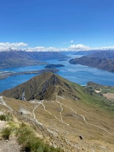 one of my favourite free things to do in wanaka is the roys peak walk